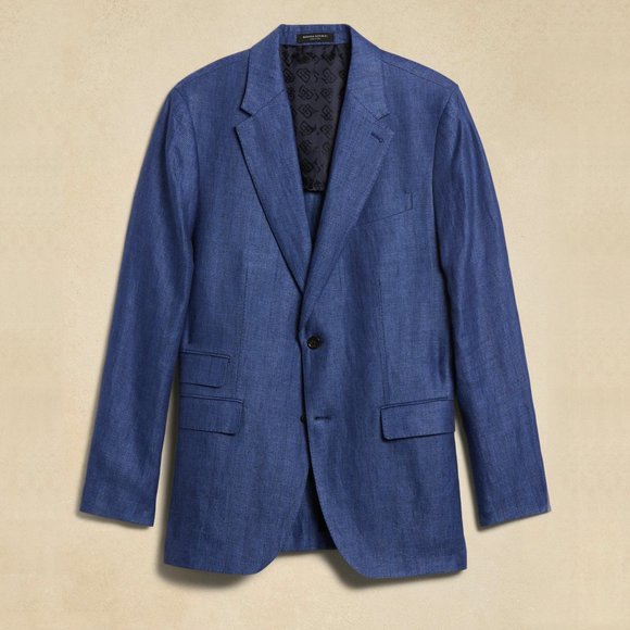 Linen Blazer NWT (New With Tag) Banana Republic Sizes 38R & 38S